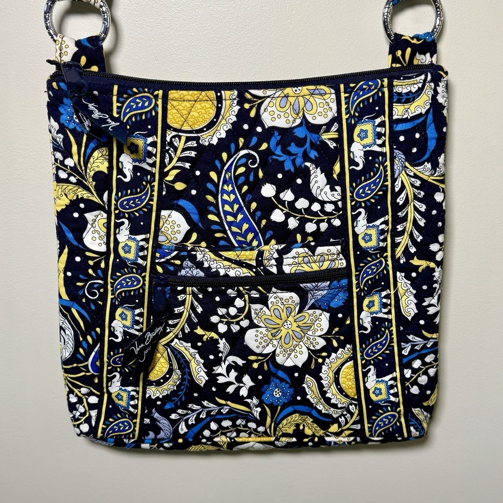 Vera Bradley 2012 ELLIE BLUE Shoulder/Cross Body Purse ~ NWOT